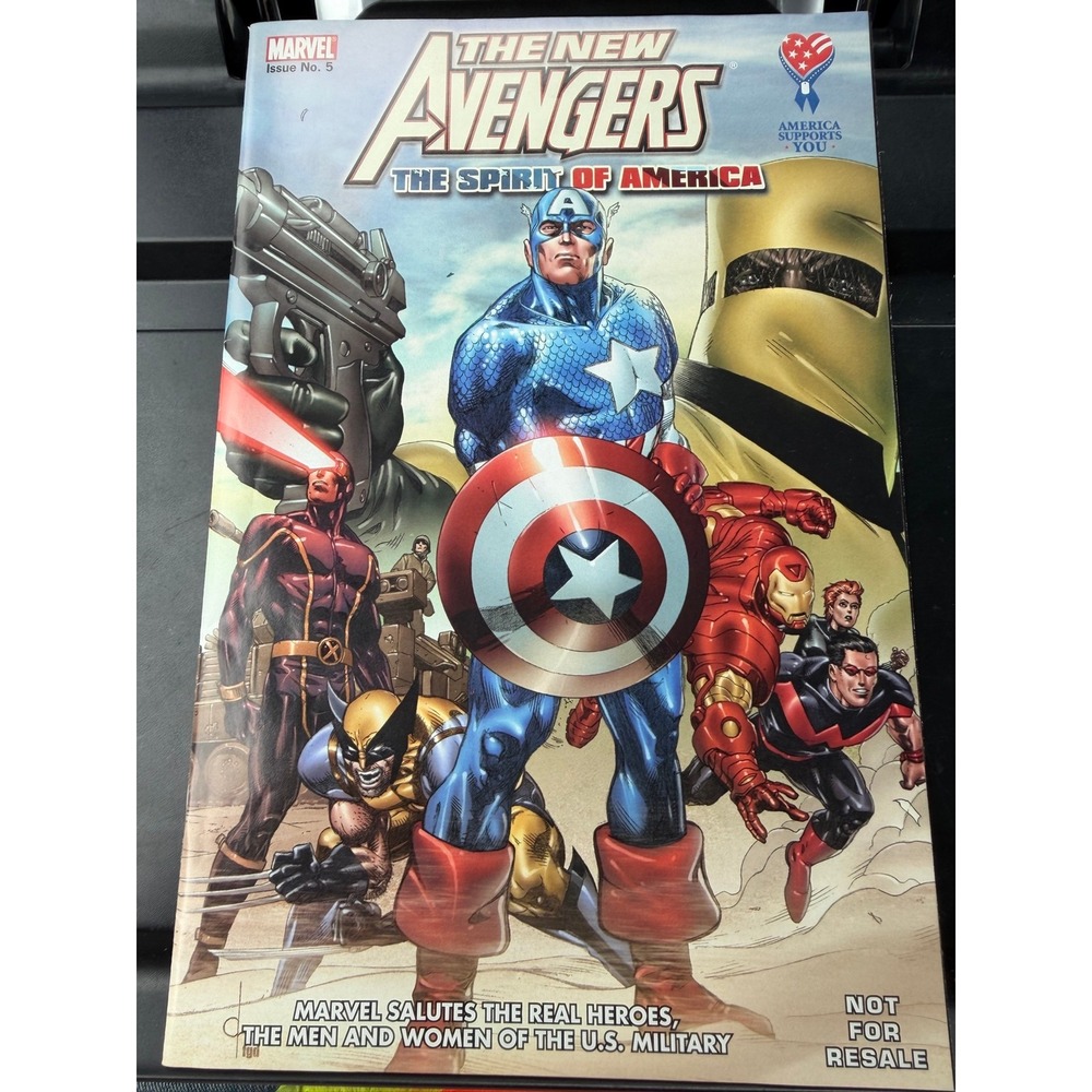 New Avengers: Spirit of America #5 AAFES Military Giveaway 2007 Marvel